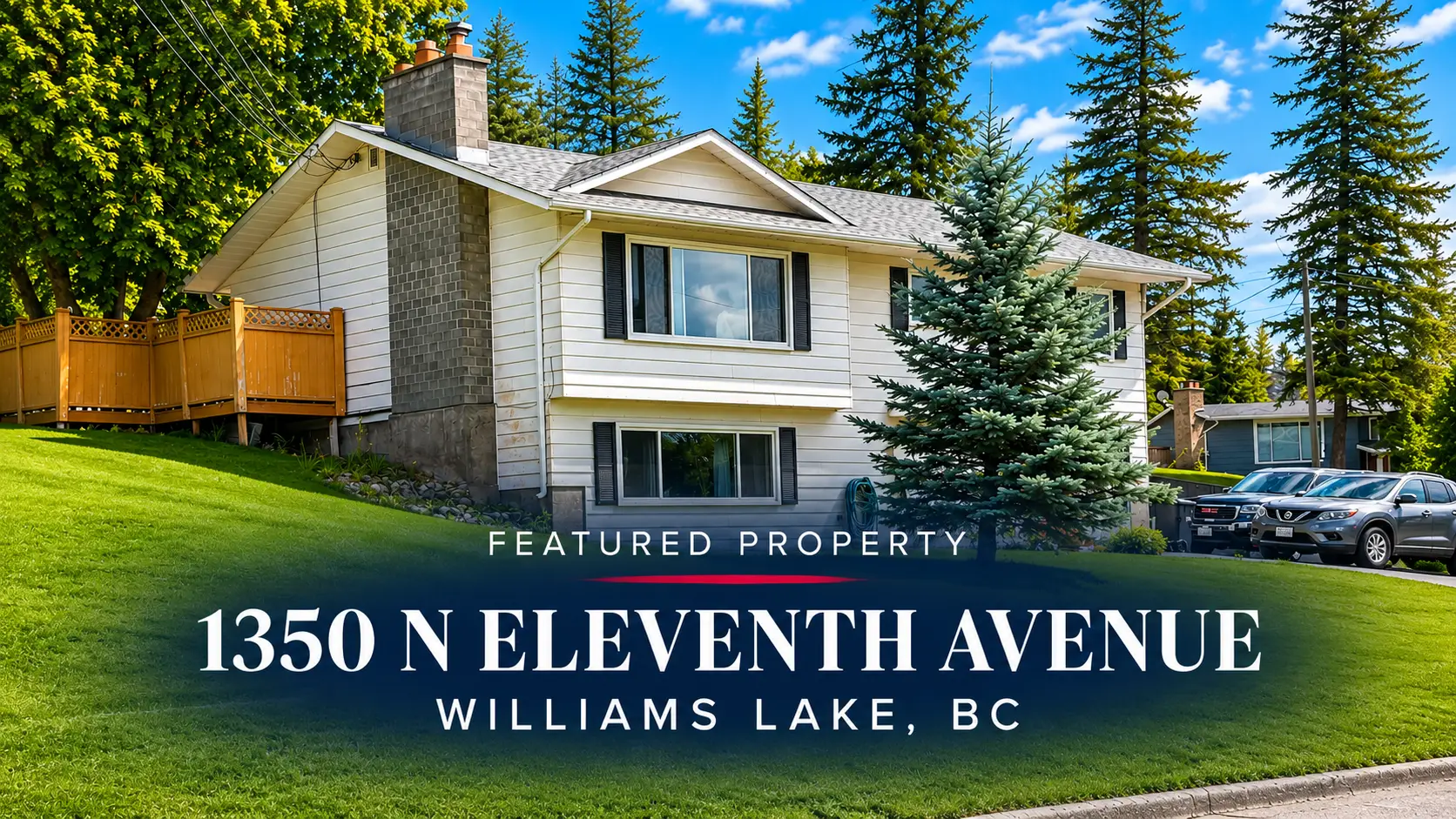 Two-storey family home at 1350 N Eleventh Avenue, Williams Lake, BC