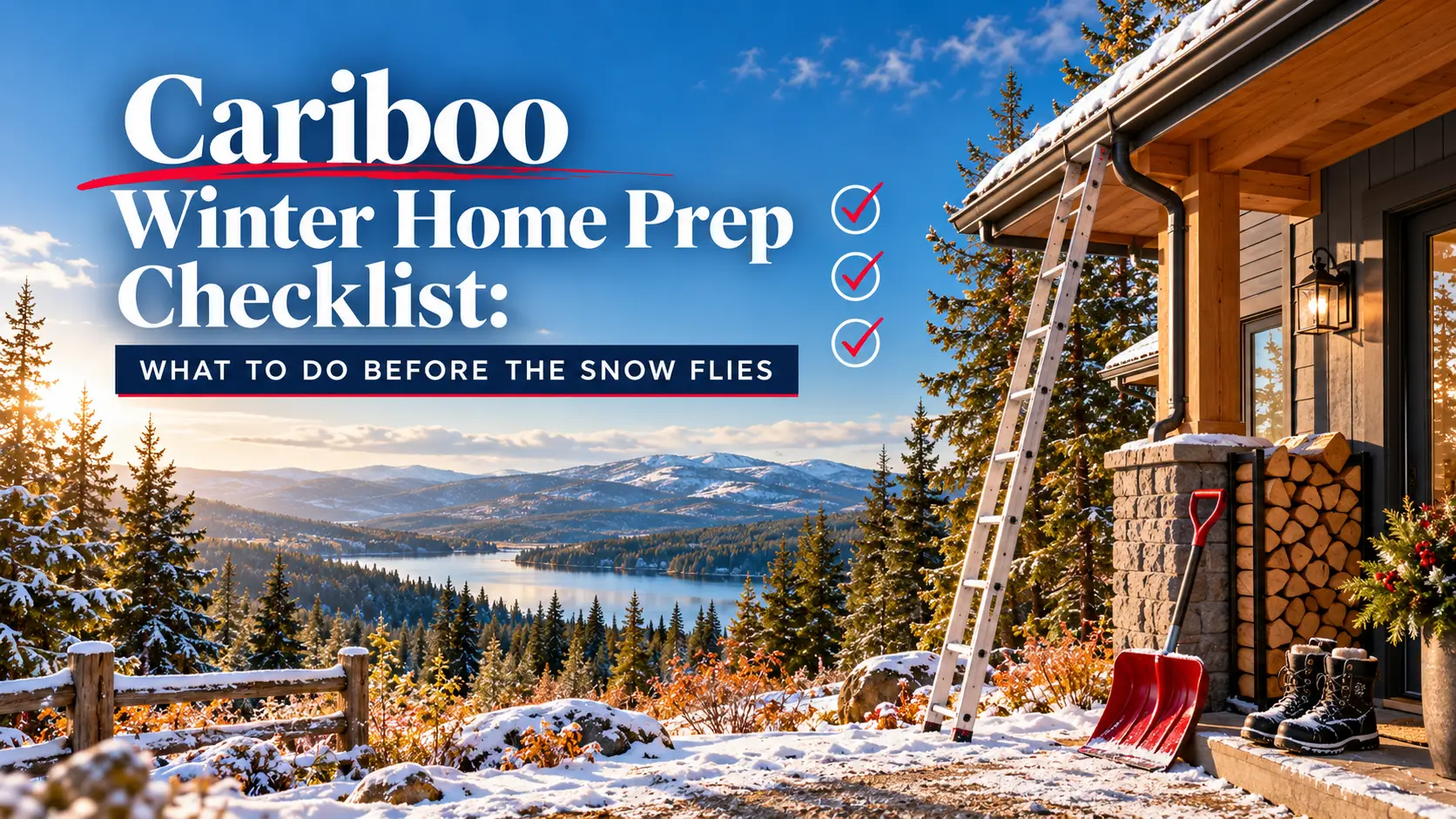 Cariboo Winter Home Prep Checklist